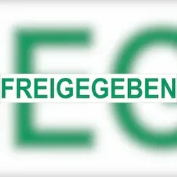 Paketband, "freigegeben" - Rolle à 66 m - 50 mm