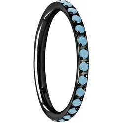 Titan Segmentring Clicker EINGEFASSTE SYNTHETISCHE TÜRKISE
