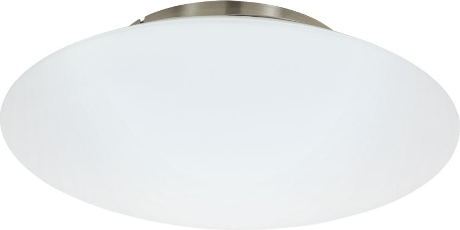 Eglo Frattina-c LED plafondpaneel, Nikkel en Wit, 6500 Kelvin, 3400 lumen