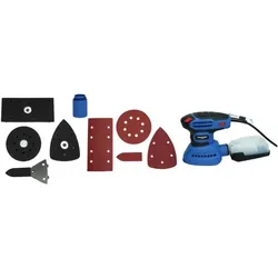 Blaupunkt, Schleifmaschine + Poliermaschine, Random orbital sander 4in1 220W OS6010 (Deltaschleifer, Exzenterschleifer)
