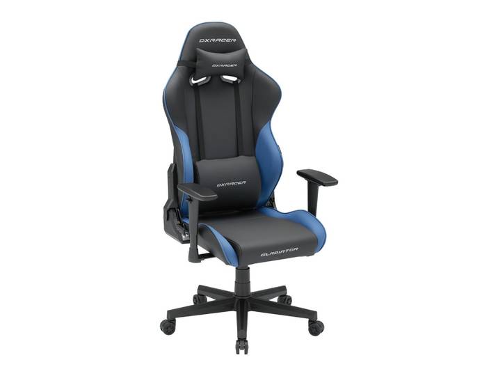 Gamingstuhl Gladiator in Blau/Schwarz