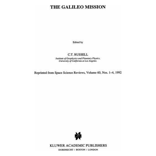 Springer The Galileo Mission (Englisch, Softcover, Christopher T. Russell) (55530734)