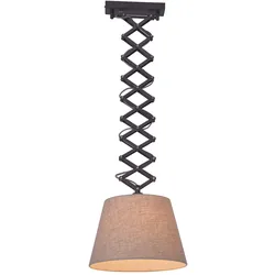 Näve Scheren-Pendelleuchte "Adrienne" max. h: 125cm natur