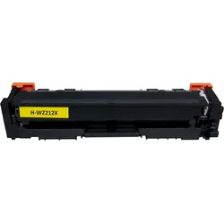 Kompatible XL-Tonerkartusche HP W2212X - 207X Yellow, Gelb mit Chip