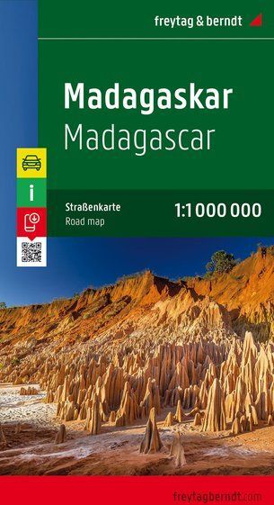 Carte routière - Madagascar   Freytag & Berndt