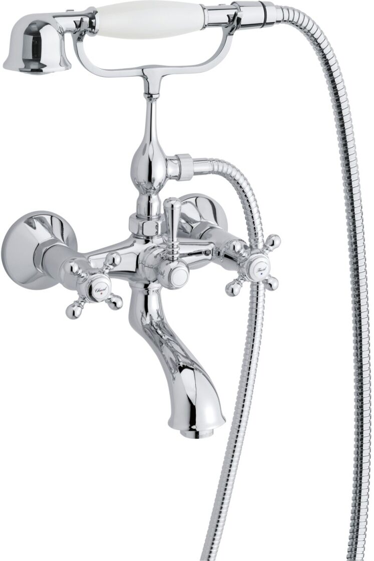 Damixa TRADITION Wannenarmatur Aufputz, chrom, 370250000 370250000