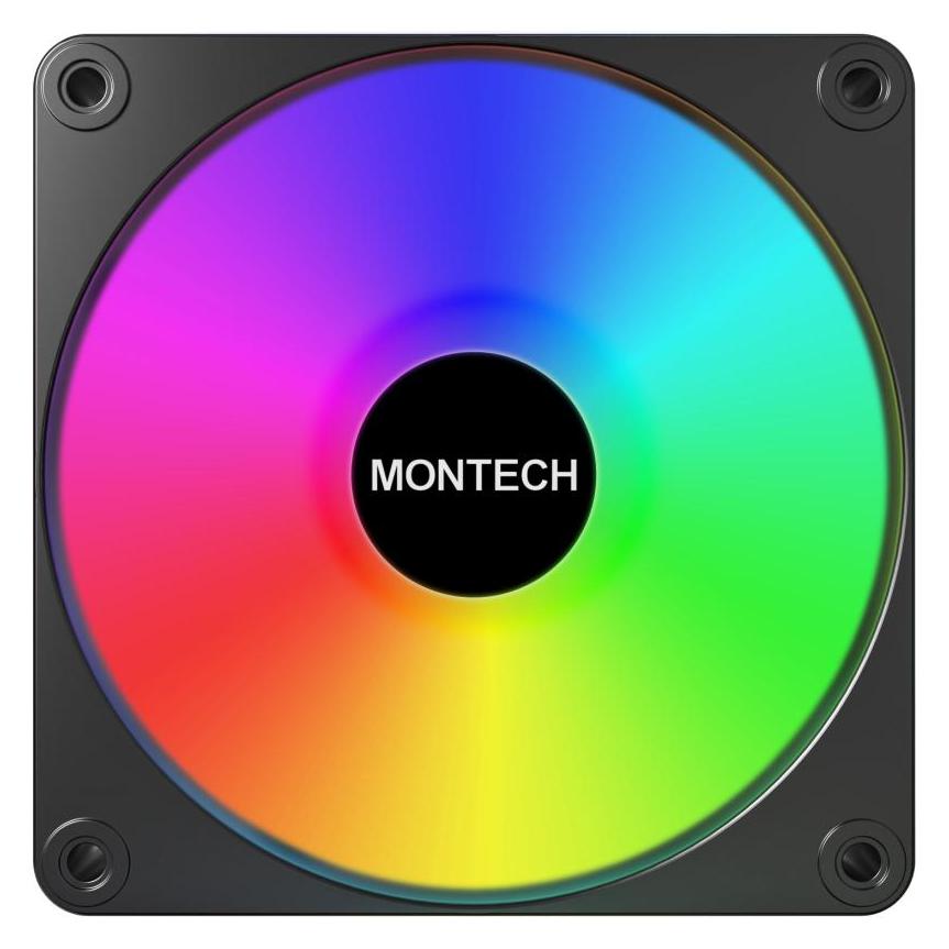 Montech CASE FAN 120MM/GF120R V2 ARGB PWM (B) (120 mm, 1x) (GF120R V2 ARGB PWM (B))