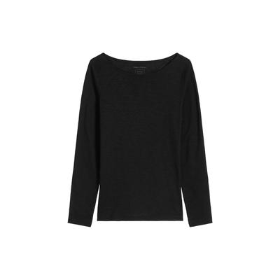 Longsleeve MARC O'POLO "Longsleeve T-Shirt longsleeve 1er Pack", Damen, Gr. XXL, schwarz, Obermaterial: 100% Baumwolle CO., Shirts