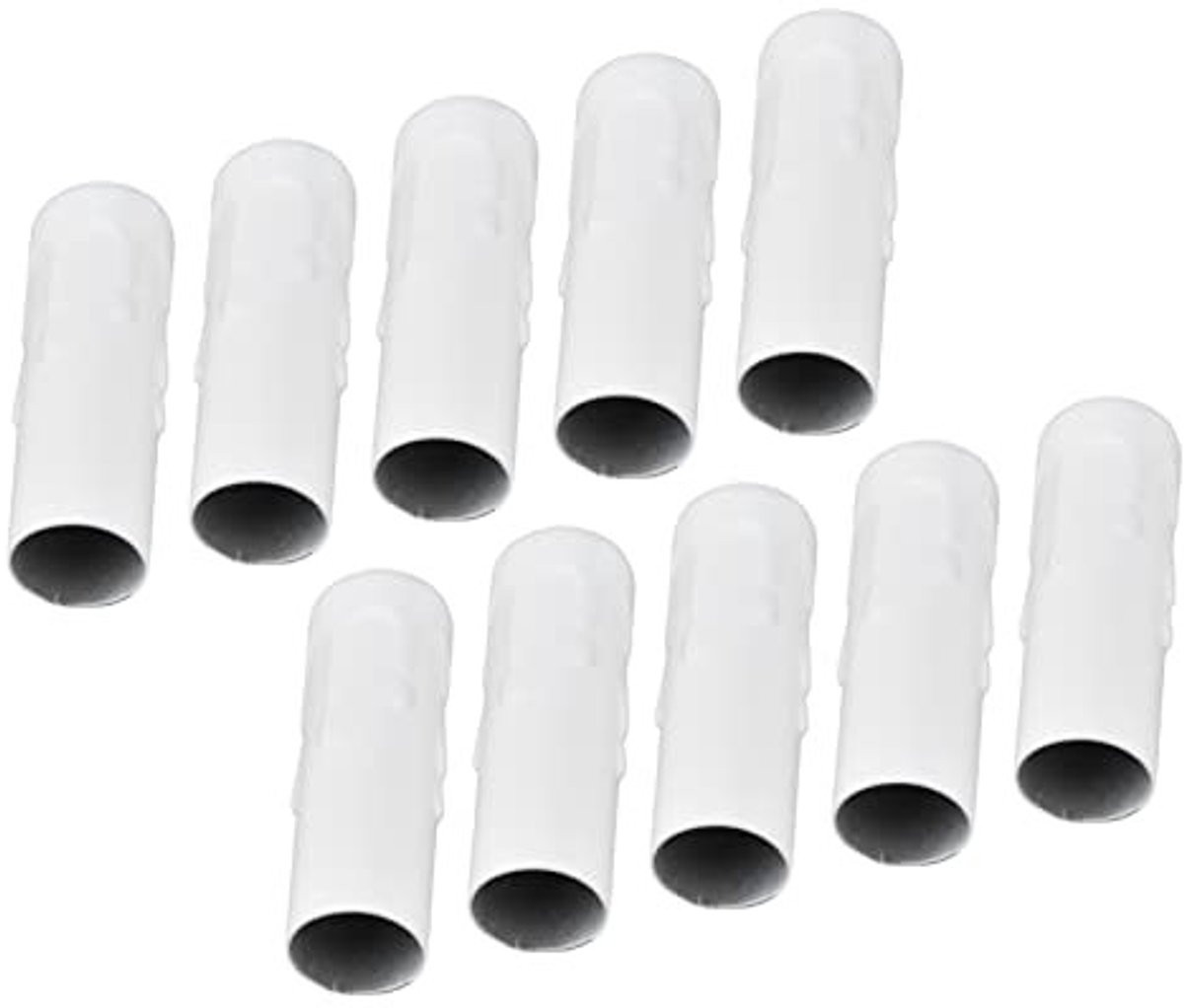 Dailygoods Kaarslamphouder 10 stuks E14 zwart
