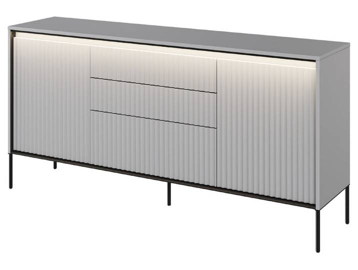 yourhouse24 Kommode TREND TR-01 mit dekorative Fräsungen und Soft-Close-Funktion