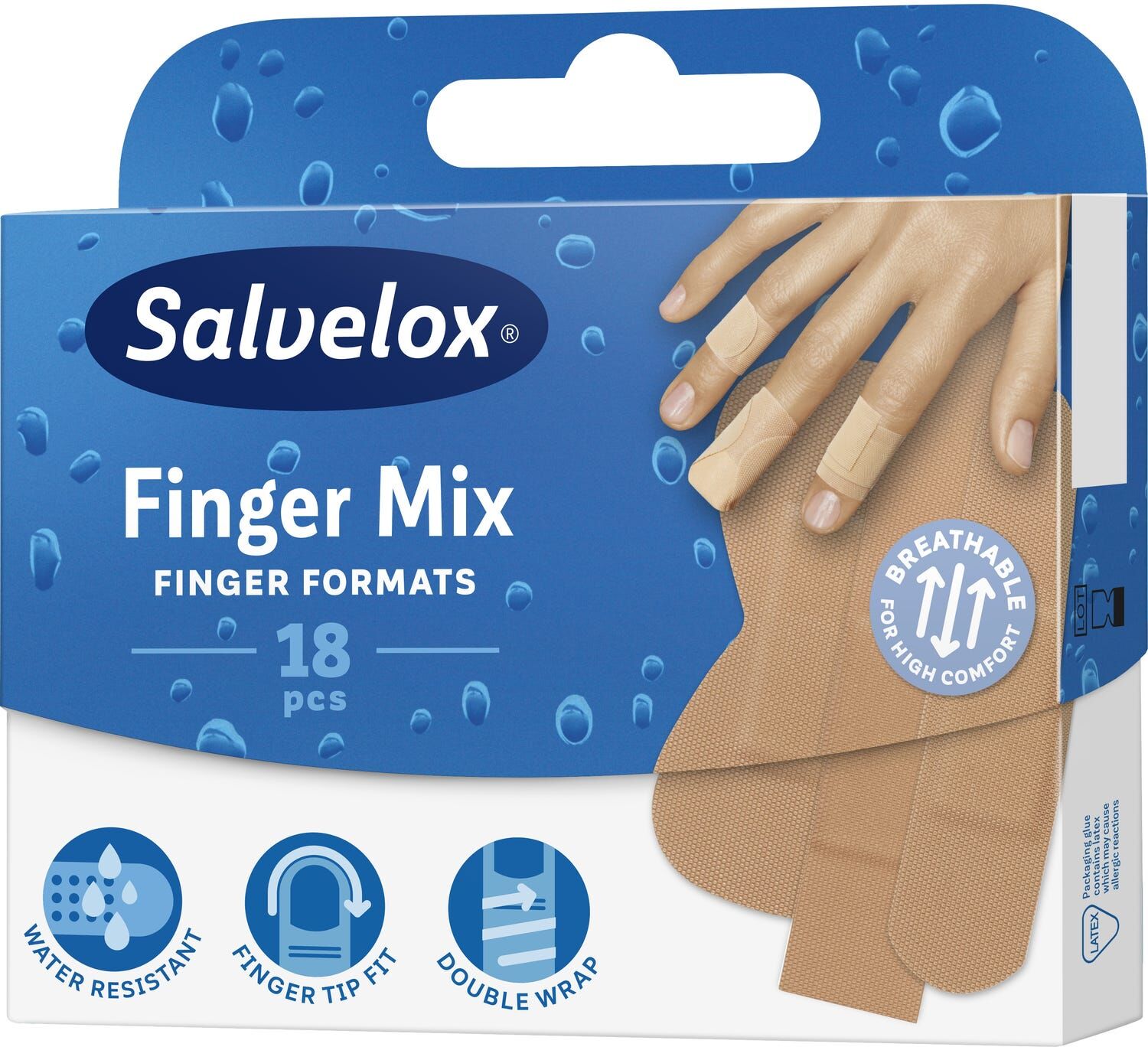 SALVELOX Finger Mix 18 uds