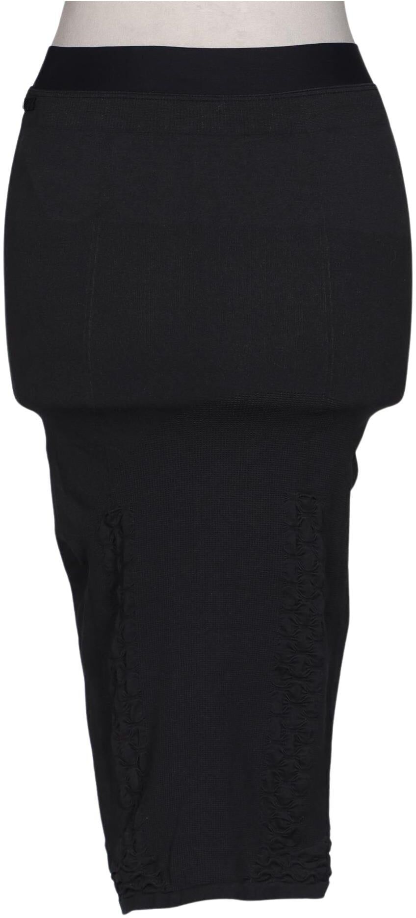 High Damen Rock, Schwarz, Gr. W24, kein / Etikett - Second Hand