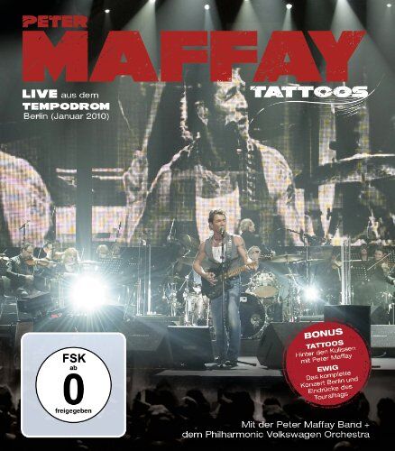 Peter Maffay - Peter Maffay - Tattoos Live [Blu-ray] - Preis vom 09.10.2026 07:28:09 h