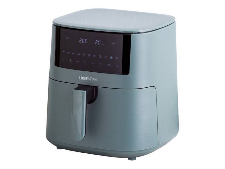 GREENPAN Fritteuse, 1650 W, LED-Touchscreen 9 Kochfunktionen PFAS-frei
