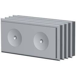 CONTA-CLIP KDS-DES 2X10,5 GR Dichtelement Klemm-Ø (max.) 10.5 mm Thermoplastisches Elastomer Grau 1 St. 28800.6