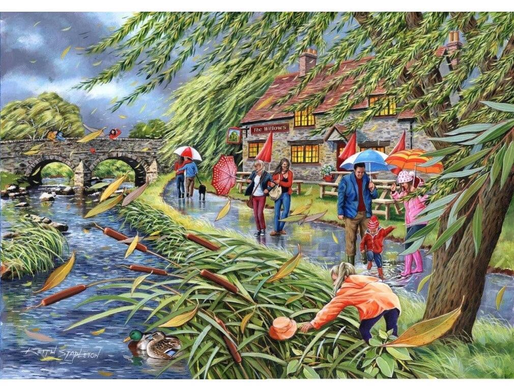House of Puzzles Puzzel Wind in the Willows 1000 stukjes