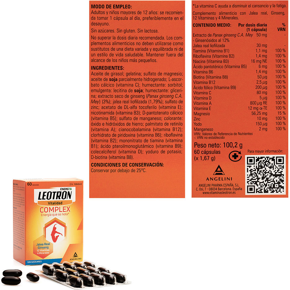 Leotron Complexe capsules 60 unités