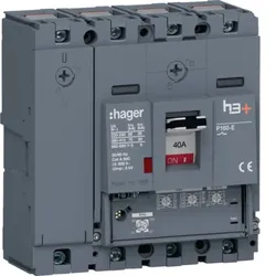 Hager Leistungsschalter h3+ P160 HES041GC