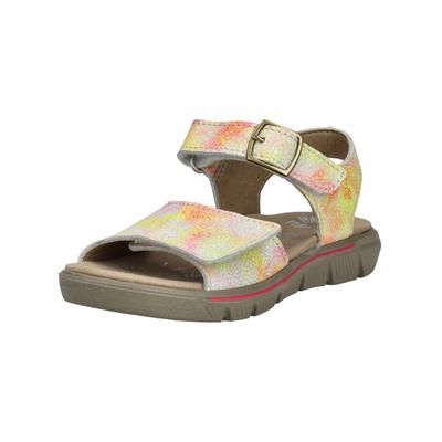 Riemchensandalette RICOSTA "Ricosta Sandalen Leder", Mädchen, Gr. 26, gelb, Leder, Schuhe