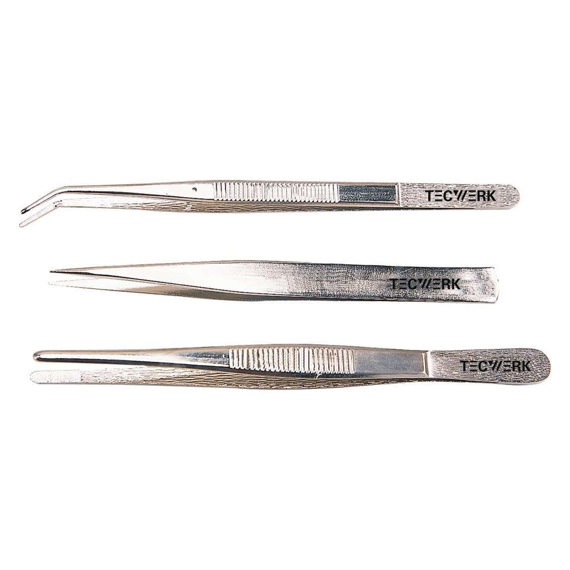 Tecwerk Pinzettenset 3 teilig (2000810479)