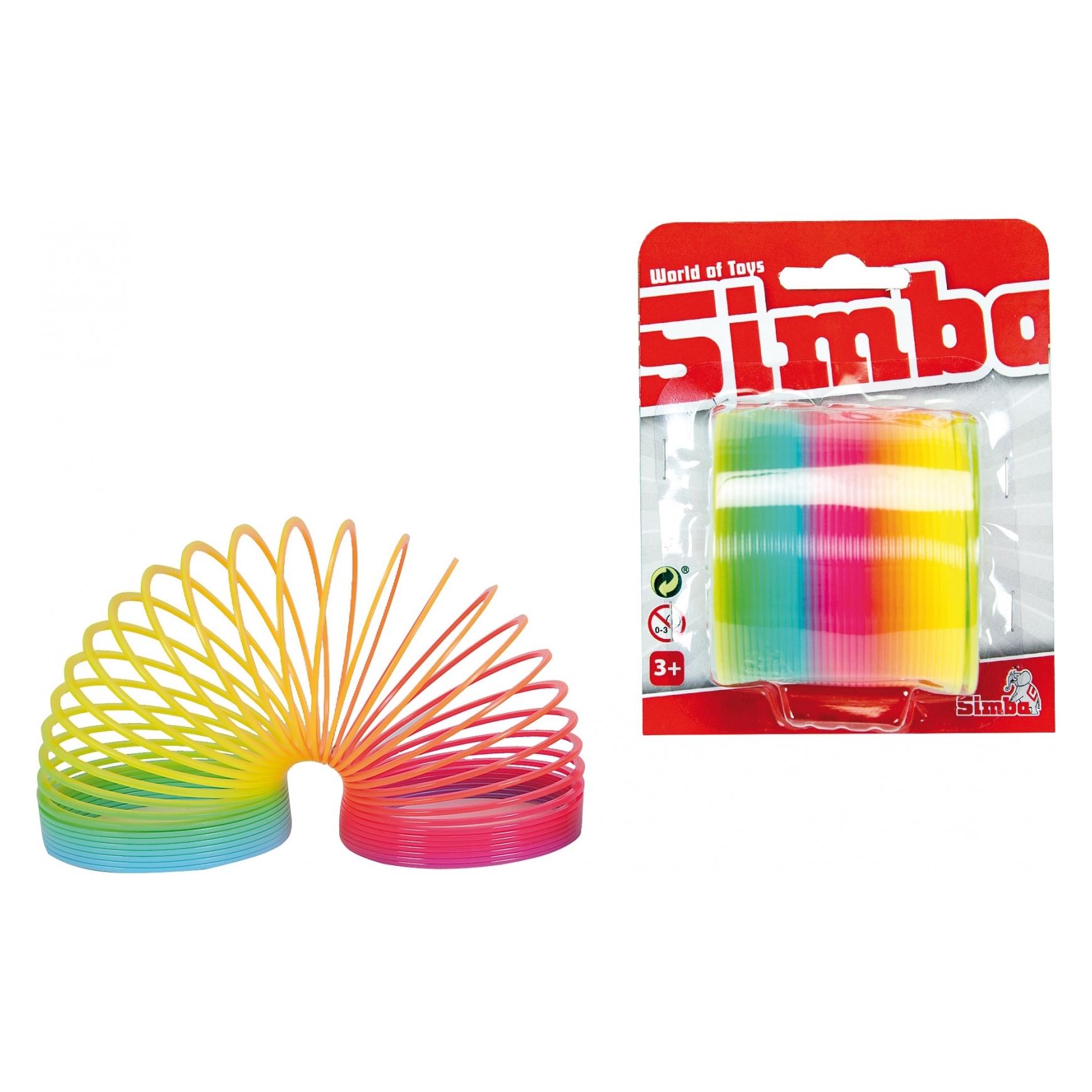 Simba 108616295 - Magic Spring - Basic 6cm, in Regenbogenfarben, 6x7,5cm, ab 3 Jahre (108616295)
