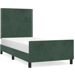 vidaXL, Bett, Kallie (Flach mit Nägeln) (100 x 200 cm)