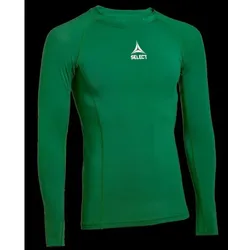 Select Funktionsshirt Lang Kompressionsshirts - grün - 10/12 year