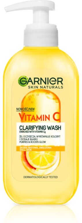 Garnier Vitamin C Lysnende gelrens til ansigt 200 ml
