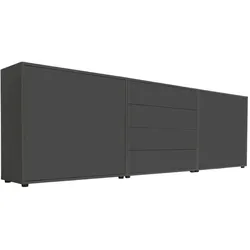 Sideboard Mailand Set 5 Anthrazit