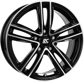 RC Design Rc27 Crystal Silver 6.5x16 ET 50 5X112 Alufelge Silber
