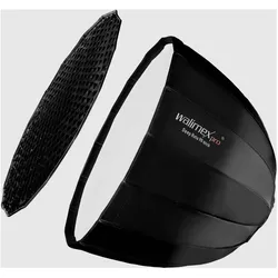 Walimex pro pro Studio Line Deep Rota QA90 (Parabole Softbox, 90 cm), Softbox + Reflektor