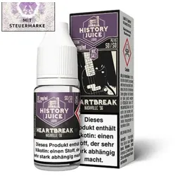Heartbreak NicSalt Liquid by History Juice 10ml / 20mg