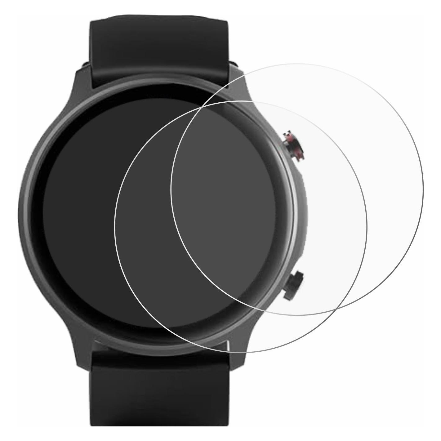 ScreenLeaf Schutzfolie für Hama Fit Watch 6910 Displayschutz Display Schutz Folie Klar Transparent (6150193)