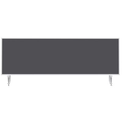 Magnetoplan Tischtrennwand VarioPin - 160x50cm - doppelseitig - 1 Seite Whiteboard-Oberfläche - 1 Seite Filz-Oberfläche