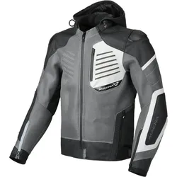 Macna Risant perforierte Motorrad Leder- / Textiljacke 56