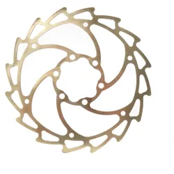 ASHIMA Bremsscheibe Windcutter | 140 mm gold