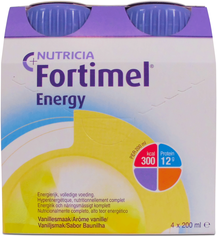 Fortimel Energy Baunilha 4 x 200 ml