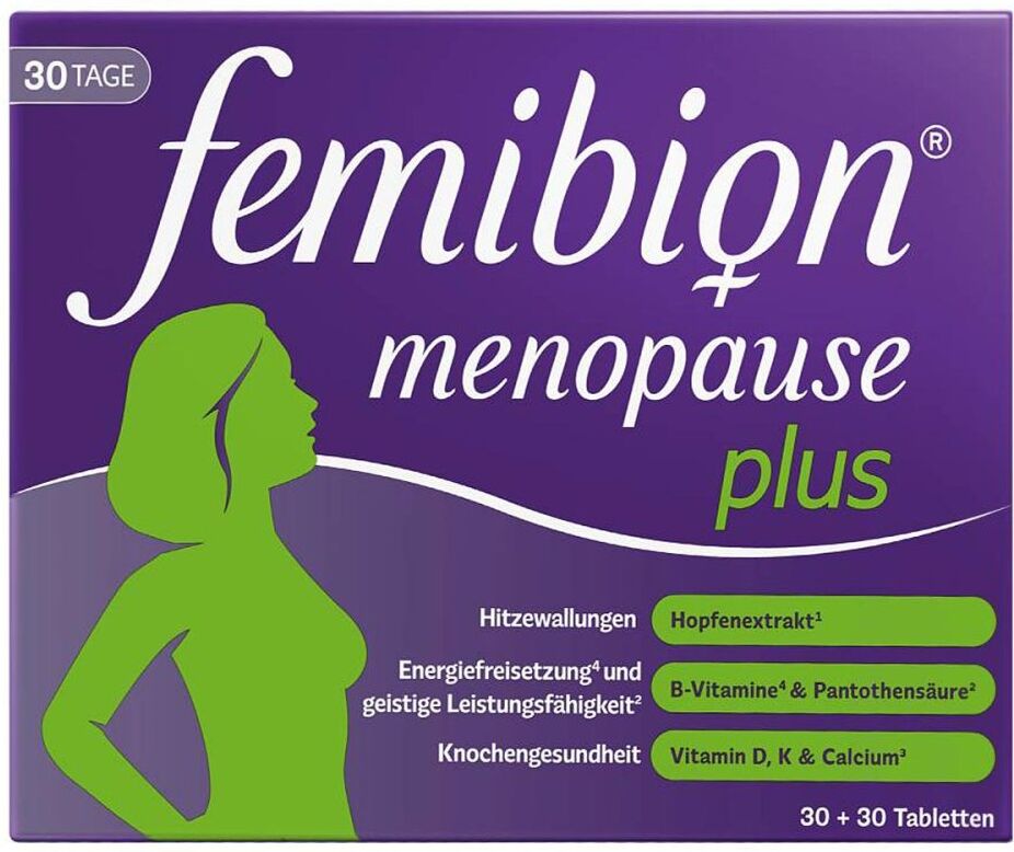 Femibion Menopause Plus Tabletten 2X30stk