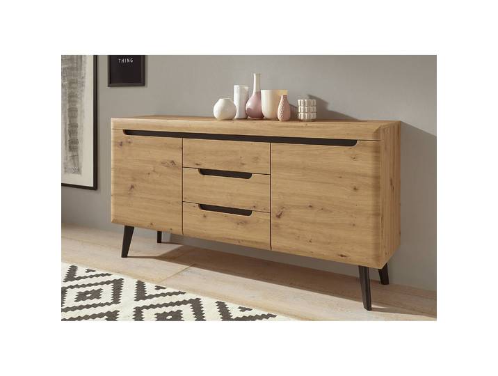 Sideboard 160 x 83 x 40cm Braun