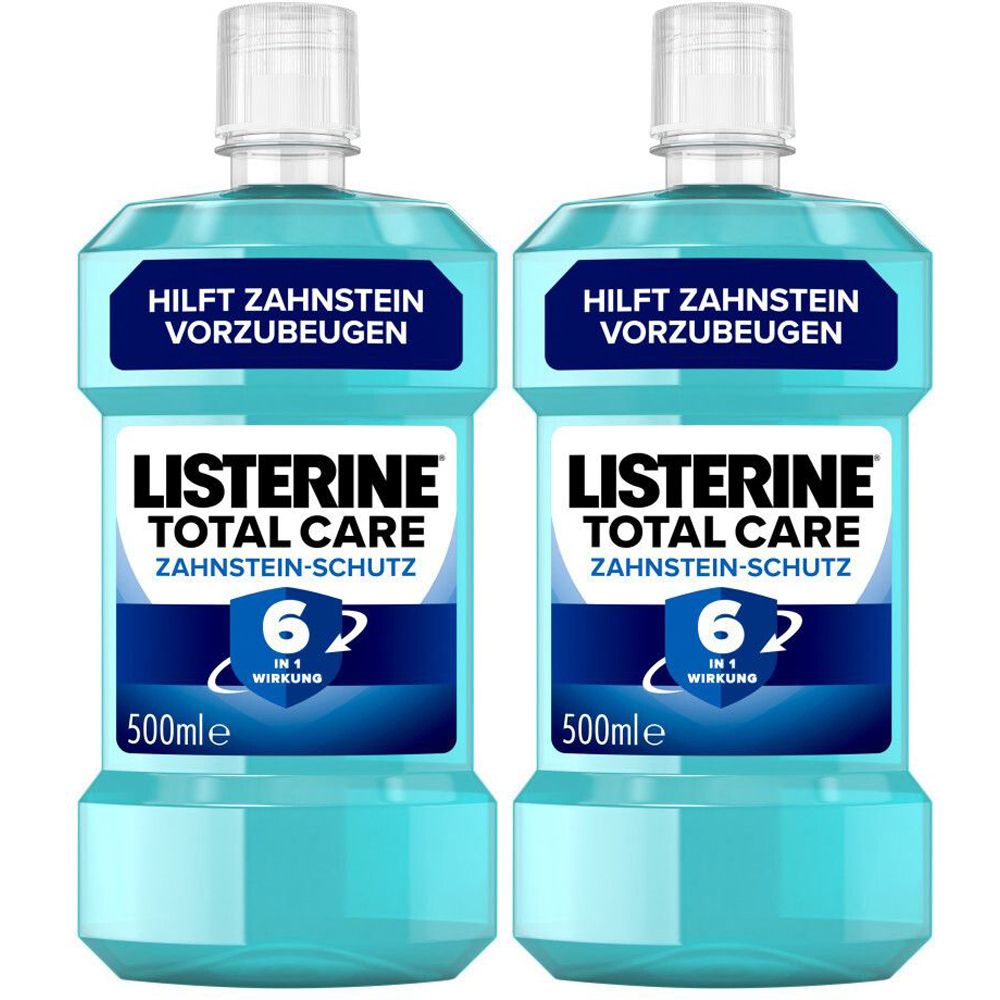 Listerine TOT CAR Zahnst-S x2 2x500 ml Lösung