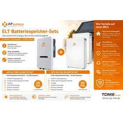 APSystems 'ELT-12 Batteriespeicher-Set '(0% MwSt §12 III UstG)