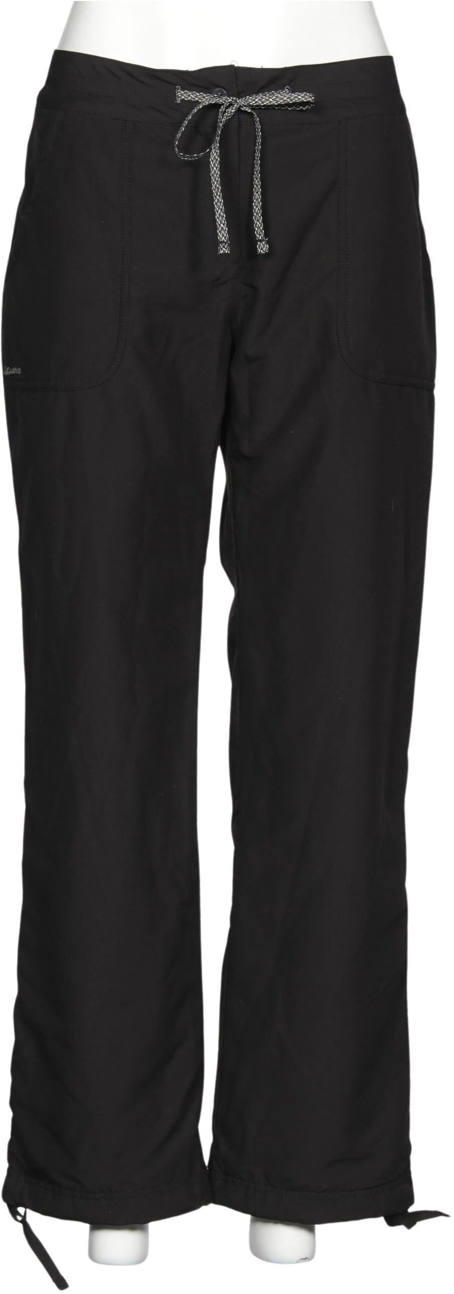 quechua Damen Stoffhose, Schwarz, Gr. W30, Synthetik - Second Hand