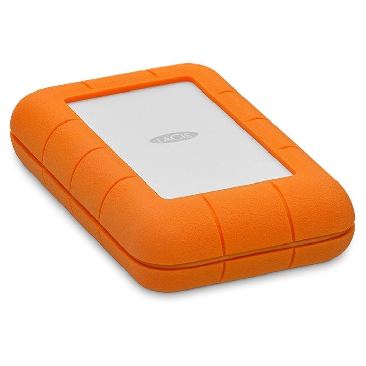 LaCie GmbH LaCie Rugged 4 TB 2.5 Zoll USB-C 3.0 (5Gb/​s) externe Festplatte HDD STFR4000800