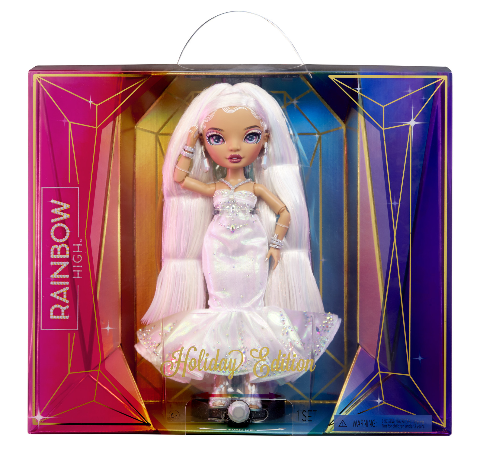 Rainbow High Holiday Edition Roxie Grand fashionpop voor meisjes en jongens, meerkleurig