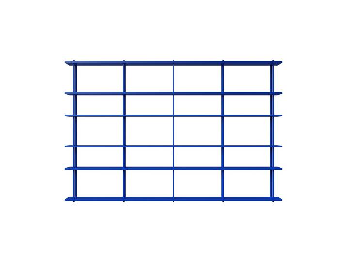 Fogia Bond Wandregal W406 Blau lackierte Birke