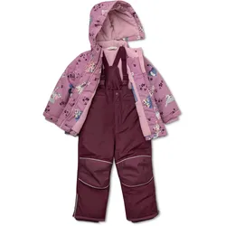 Tchibo - Kinder-Schnee-Kombi - Mädchen - Gr. 98/104 - rosa/print