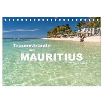 Traumstrände auf Mauritius (Tischkalender 2027 DIN A5 quer), CALVENDO Monatskalender