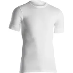 Dovre Rib T-Shirt Weiß Baumwolle Small Herren