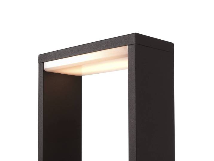 Deko-Light LED-Wegeleuchte Cata IV, Höhe 70 cm, schwarz, Aluminium, Modern