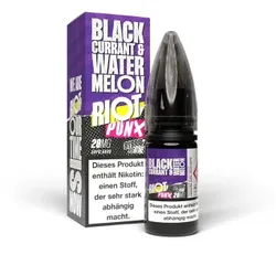 PUNX – Schwarze Johannisbeere & Wassermelone Hybrid NicSalt Liquid by Riot Squad 10ml / 20mg